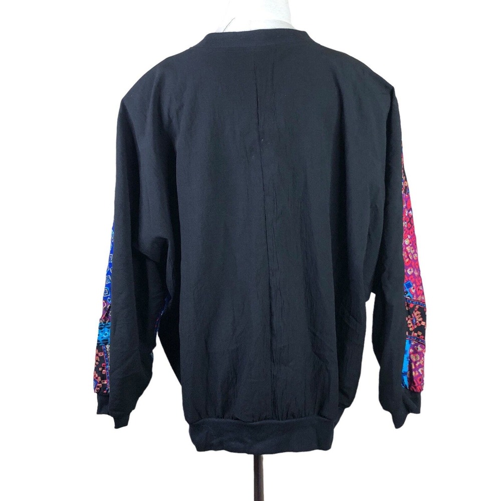 Vintage 70s Jacket Patchwork Look Polyester Dolma… - image 6